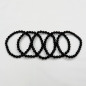 Preview: Turmalin, schwarz (Schörl) Kugelarmband