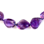 Preview: Amethyst (Sambia) Nugget Kette