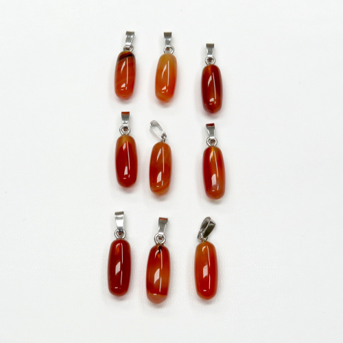 Achat-Sarder Anhänger 925 rhodiniert VE