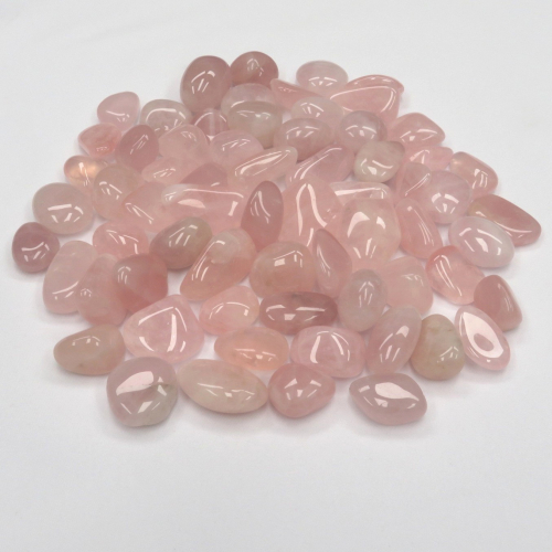 Rosenquarz Trommelsteine VE