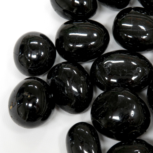 Turmalin, schwarz (Schörl) Trommelsteine VE