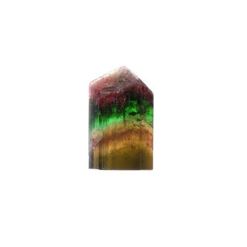 Turmalin multicolor Kristall