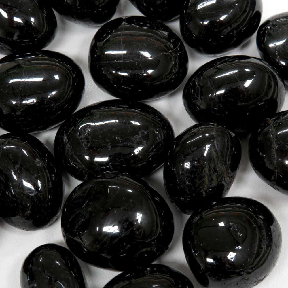 Turmalin, schwarz (Schörl) Trommelsteine VE